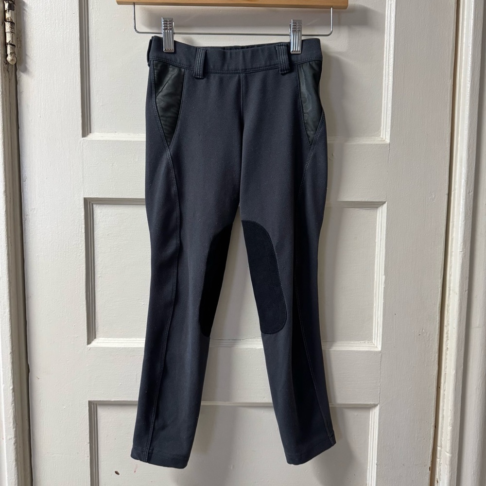 Kids' Gray Riding Pants